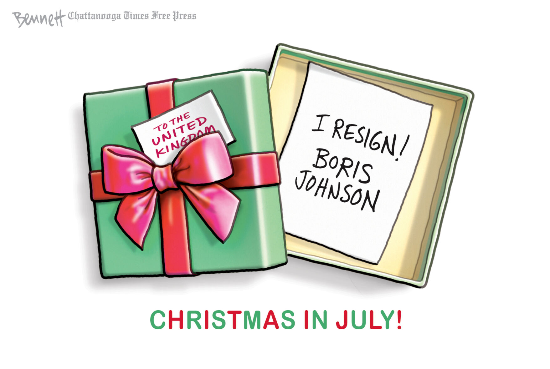 Clay Bennett Cartoon